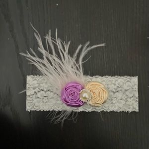 Beautiful lace bow with matching belt